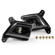 For 2019-2023 Chevrolet Silverado DoubleTap Dual Color Projector LED Fog Lights