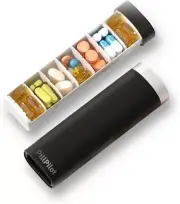 PillPilot Pill Box - 7 Day Organiser for Tablet Medicine, Weekly Travel, Daily