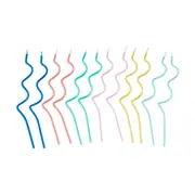 12 Pack Wiggle Multi Colour Candles