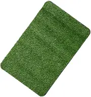 TOYANDONA Dog Training Grass Rug Washable Artificial Grass Pad Non Slip Backing Door Mat Comfortable Entryway Rug