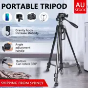 Professional Camera Tripod Stand Mount Phone Holder For iPhone DSLR Travel AU