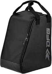 DFG G4766 DG2703-0011 Universal Black Double Zipper Tarpaulin Boot Bag