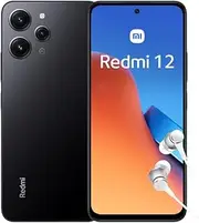 Redmi 12 - G88 Processor, 90Hz FHD+, 5000mAh 18W, 50mp Main Camera, 4+128GB, Midnight Black