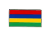 Mauritius Flag Lapel Pin Badge