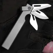 Outdoor 3.7" 5-in-1 Pocket Knife Multi Purpose Multi tool Camping Folding Blade