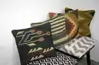 Vintage Multicolor Cushion Cover 18" Kilim Wool Aztec Moroccan Turkish Pillow