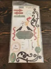 Scrap Works Chipboard Accents Magpie Collection Scrapbooking Retired NEW #23