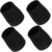 Non-slip Chair Feet Covers 4pcs Leg Protectors Slip Furniture Leg Caps Fit Easy to Install Rubber Floor Protectors