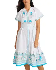 Bella Tu Tulips Shirtdress