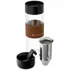 Full Circle Brumi Pour Over Hot + Cold Brew Bottle Coffee Maker - Black