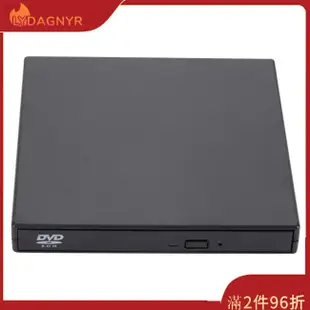 Dagnyr Slim 外置光驅 Usb 2.0 Dvd 播放器 CD-RW 刻錄機兼容 Macbook 筆記本電腦台式