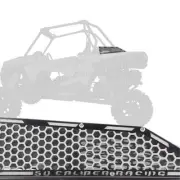 Custom USA Made Clutch & Intake Grille Bezels Polaris RZR XP Turbo S White/Black
