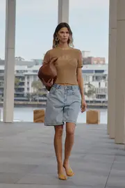 Uma Slim Knit Tee