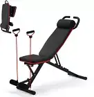 Adjustable Weight Bench Workout Bench Incline Decline Gym Bench Exercise Benc...