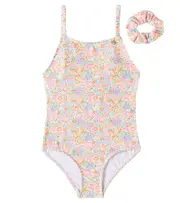 [Bonpoint] Bonpoint Eyma floral one piece and scrunchy set Y 14 multicoloured