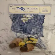 1991 Muffy VanderHare "Dutch Treat" outfit wood shoes New NOS