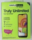 Simple Mobile Samsung Galaxy A01 16 GB Black 4G Smartphone -sealed Box