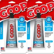 Amazing GOOP All Purpose Adhesive Glue Contact 26.2g Clear Glue Pack 2