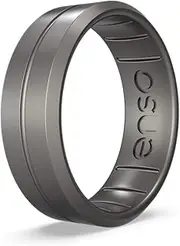 Enso Rings Classic Contour Silicone Ring | Handmade in The USA | The Premium Fashion Forward Silicone Ring | Lifetime Quality Promise