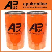 2x Spin on Engine Oil Filter for JCB 3C 3CX 3D 3DS 2CX 4C Backhoe 140 406 Loader