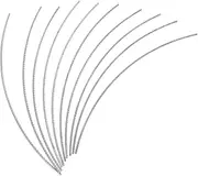 VINTORKY Guitar Fret Wires by 10pcs 2.7mm White Guitars Easy Installation for Diy Projects
