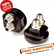 BLOX Racing BXGA-00115 Black Oil Filter Relocation Kit (for: Honda)