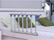 Aluminum Alloy Bed Guardrail Guard for Elderly Adults Handicap Bedside Safety Guard Rail Portable Foldable Bed Bar (Color : A, Size : 97cm×40cm-4cm)