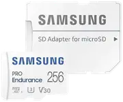 Samsung 256GB Micro SDXC Pro Endurance UHS-1 Class 10 Memory Card