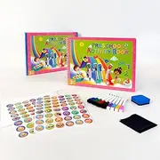 My First Preschool Activity Book Set, 2 Books, Stickers, Dry Erase Markers, Eraser, 3+ Years