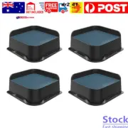 Height Increase 2 Inch Trapezoidal L-Shape Half Top Spike Bottom Rubber Strip N”
