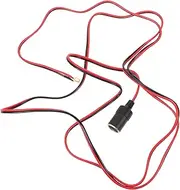GLEAVI Lighter Plug Battery Cable Extension Cord Quick Connect Vehicle Battery Adapter Lightweight Easy to Install Lighter Socket Plug for Car Owners