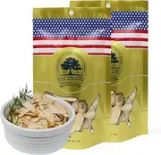 DOL American Ginseng Slice 4oz/Bag(2Bags) from Wisconsin 花旗参片/西洋参片 （Sliced Ginseng Root）113g/Bag
