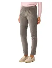 [Fella Hamilton] Vail Velvet Pull On Pant in Grey