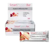 Smart Protein Bar Raspberry White Chocolate Flavour Protein Bar 12x60g