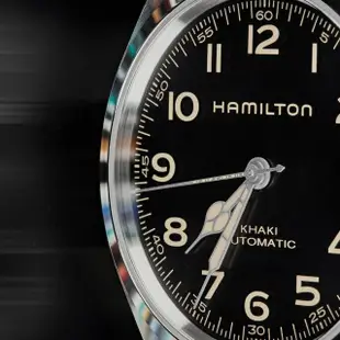 【HAMILTON 漢米爾頓旗艦館】陸戰墨菲腕錶42mm(自動上鍊 中性 皮革錶帶 H70605731)