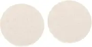 2pcs Wool Felt Polishing Pad Grinding Buffing Wheel for Jewelry and Compatible with Pneumatic and Electric Rotary Tools for Polishing and Grinding