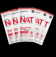Pruvit Keto OS NAT Ketones Strawberry Peach Caffeine Free 5 Pack Exp. 11/25