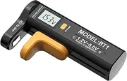 Digital Battery Tester, Portable Household Battery Tester, Battery Tester with LCD Display, AAA Battery Tester, AA Battery Tester Accurate Battery Life Testing Easy-to-Read Digital Display for Home