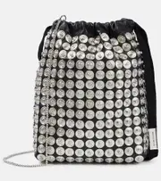 [Ann Demeulemeester] Ann Demeulemeester Edia Mini embellished leather bucket bag One Size black
