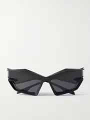 [Givenchy] Givenchy - Giv Cut Cat-eye Nylon Sunglasses - Black - One size One size Black
