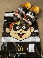 Crocs Classic Clog McDonald's Hamburglar Men Size 5 Women Size 7 NEW IN BAG