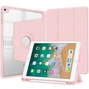 MCC iPad Air 2 (2014) 360 Rotate Case Cover Pencil Holder Apple Air2 [Pink]