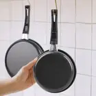 1PC 14/16/18cm Mini Frying Pan Non-Stick Steel Frypan Pot Saucepan Random Co LW❤