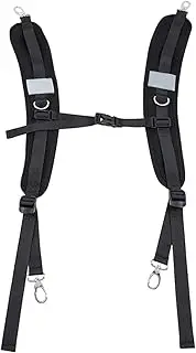 Adjustable Backpack Straps Replacement - Waterproof Padded Shoulder Straps for Sports and Outdoor Bags | Thickened Durable Straps for Hiking, Climbing, Camping and Rafting
