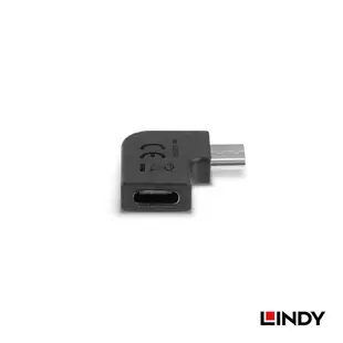 (現貨)LINDY林帝 41894 USB3.2 GEN2X2 TYPE-C 公對母90度轉接頭