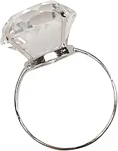 OKUMEYR Engagement Ring Simulation Large Decorative Ring Prop Wedding Anniversary Party Supplies