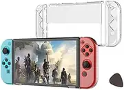 ALALIN Switch OLED Accessories Switch OLED Protective Shell Split OLED TPU Game Console Protective Shell Silicone Protection