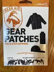 Gear Aid 5" No-Sew Peel and Stick Hunting Gear Patches - Black