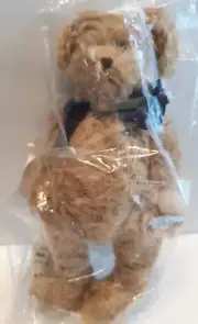 Boyds Bear plush 12" tall Isaiah Q. Woodsley ...new in bag with tags