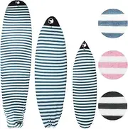 Surfboard Sock Cover (Aqua) - Lightweight Board Bag (Shortboard, Longboard, and Hybrid)